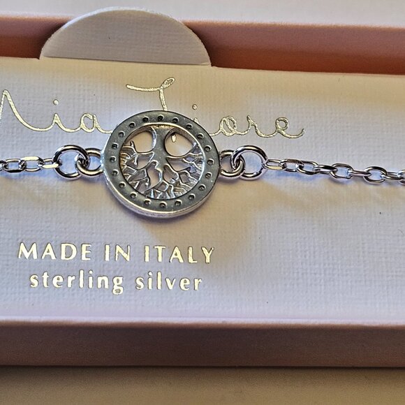 Mia Fiore Italy Sterling Silver -Tree Of Life - Bracelet New Boxed - Picture 4 of 12